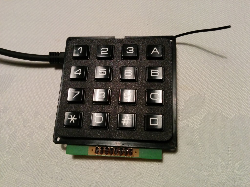 Keypad as USB keyboard