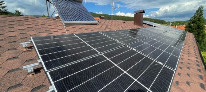 Rooftop PV installation