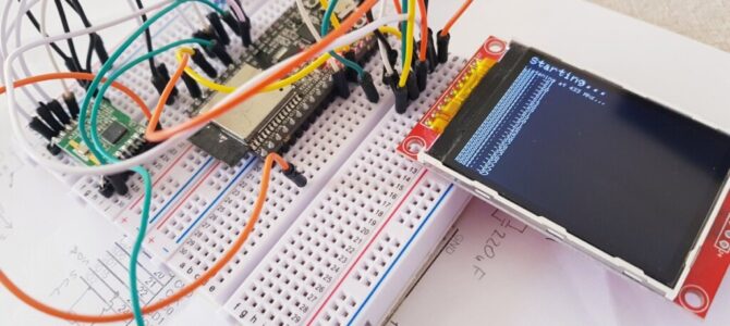 TFT support to a RFM69+BLEMQTT gateway PoC project