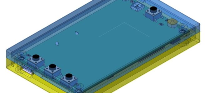 3D-printable enclosure for my ESP32 TFT IoT project