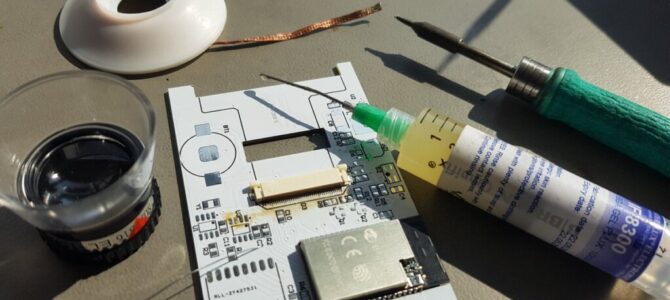 Hand soldering 40 pin 0.5mm pitch FPC