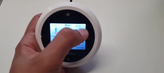 Injection molded enclosure for the ESP32 based thermostat