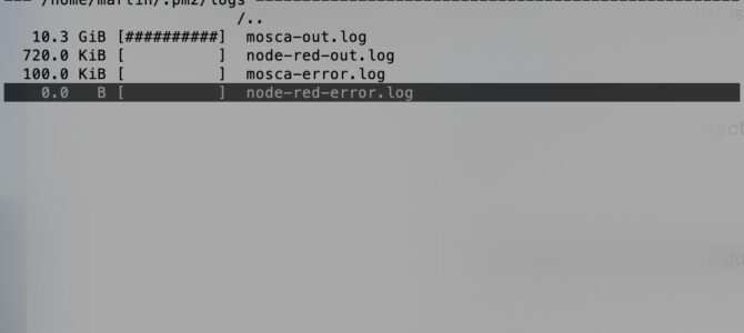ncdu saves the day when my blog VPS goes crazy