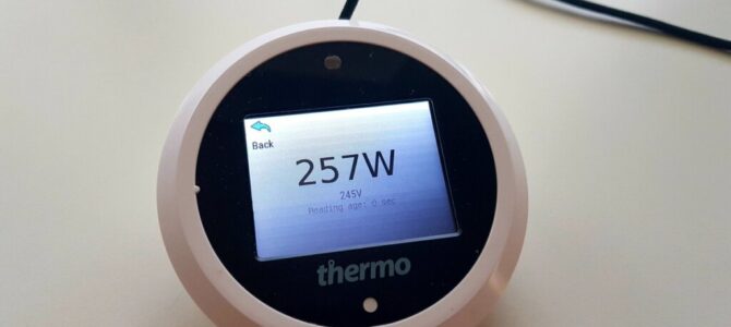 2014 wireless power consumption monitor project