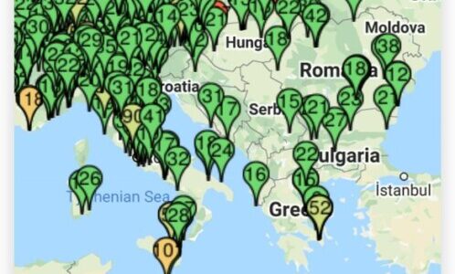 Connected environmental radioactivity monitor project