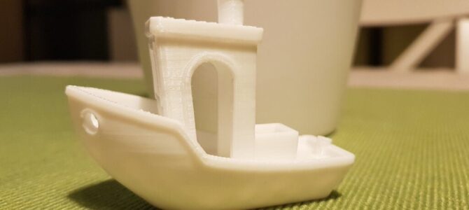 3DBenchy printed in 1h 45min