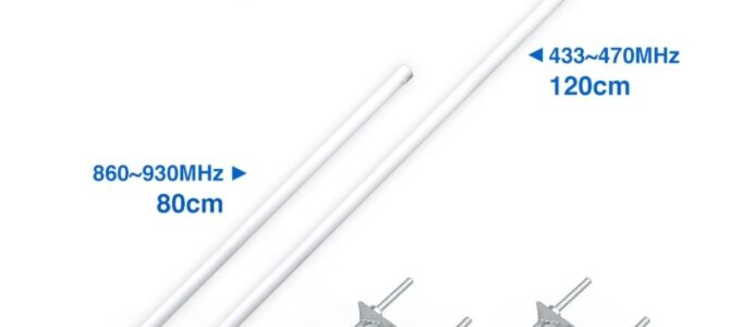 80cm 5.8dBi antenna for my RAK2247 based LoRaWAN gateway