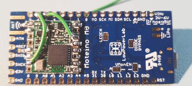 Moteino M0 sending data to the @thethingsntwrk