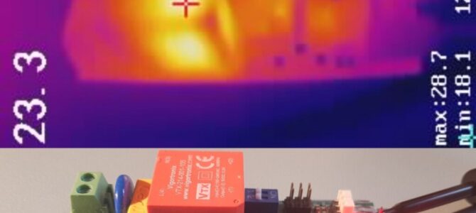 Relay coils dissipate that much heat