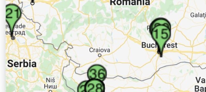 Cloud connected geiger counters for Bulgaria
