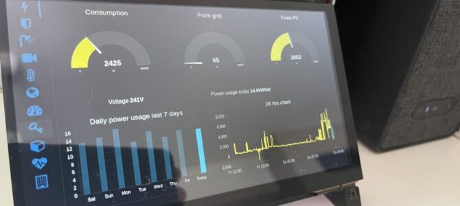 PV generation data from the Fronius solar inverter API
