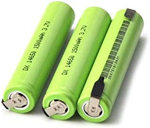 3.7V Li-ion 14650 1100-1500mAh with welding pads
