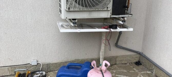 Our DYI air-to-water heat pump