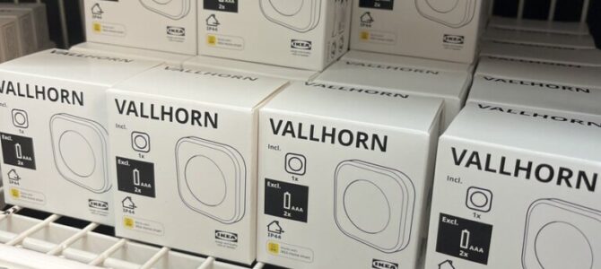 IKEA’s new zigbee motion sensor, the VALLHORN