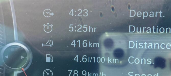 BMW 320d and 1200km range