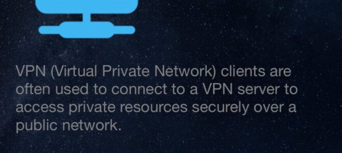 Automatic VPN connection on router level