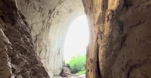 At Prohodna cave