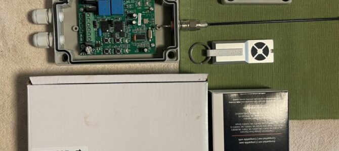 HomeLink module arrived today