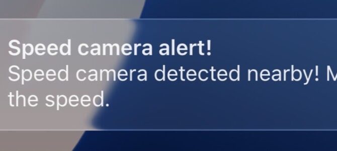 Speed camera watchdog for the Tesla