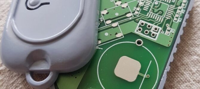 IoT keyfob project PCB