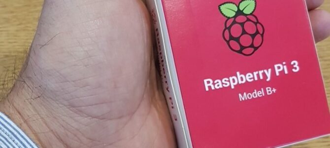 Grabbed a Raspberry Pi 3 B+