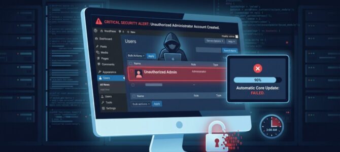 The patch that couldn’t install: a WordPress core exploit created an admin on this blog The patch that couldn’t install: a WordPress core exploit created an admin on this blog